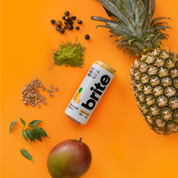 Brite Natural Focus + Energy | Pineapple Mango | 24 cans x 330ml