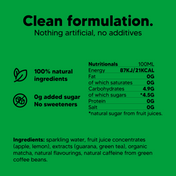 Lemon Lime Healthy Energy Drink